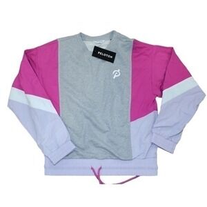PELOTON CHIC FABRIC MIX PULLOVER BNWT size X-Small‎